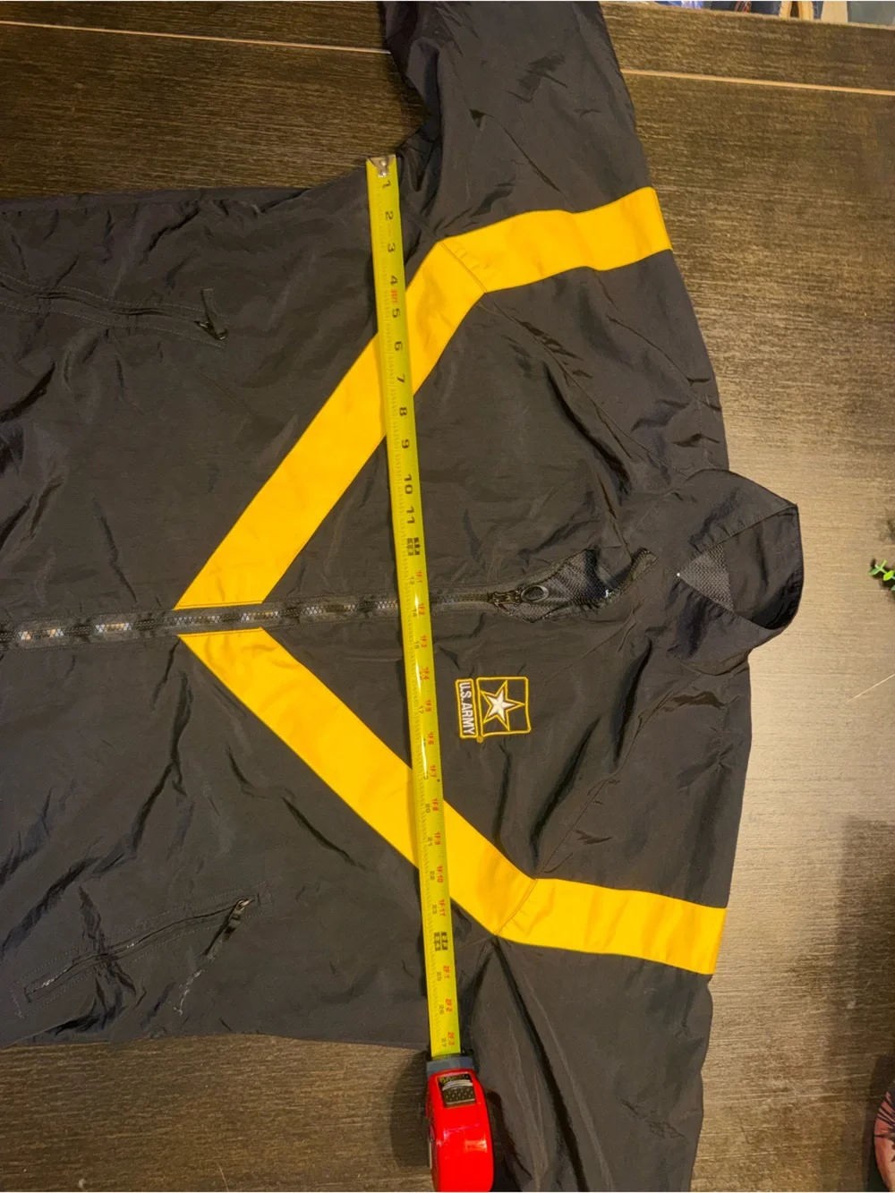 US Army APFU Training Jacket Nylon Jacket Made in USA Size L